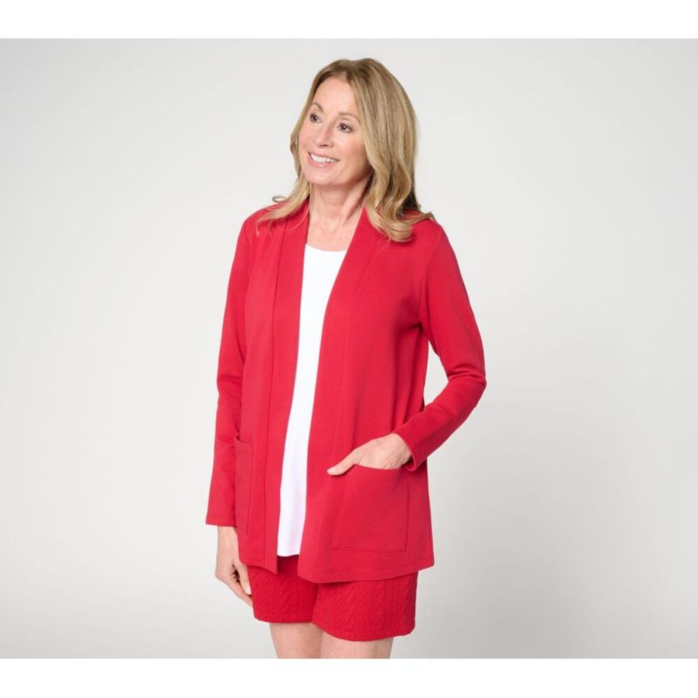 Belle by Kim Gravel Women's Top Sweater Sz XS Make Your Selection: Red